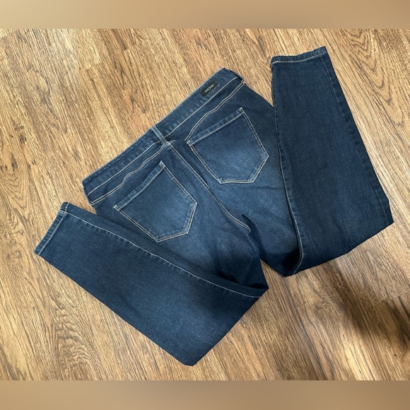 Liverpool Los Ángeles 🔥Women's Dark Blue Size 8 Jeans - Picture 3 of 5